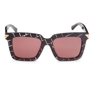 Bottega Veneta 53MM Square Sunglasses